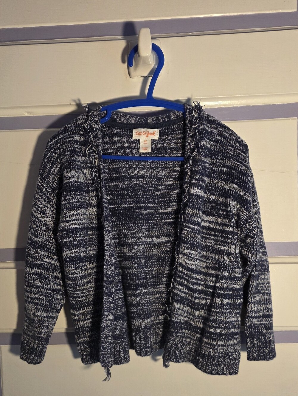 Blue Cat & Jack Cardigan 3T 100% Cotton